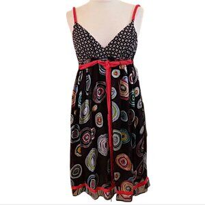 Basil & Maude Anthropologie Sun Dress Women's Size XS